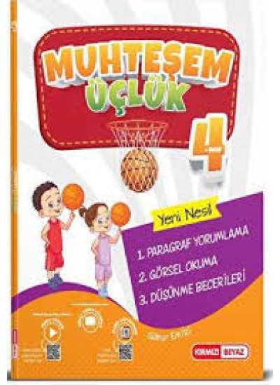 KIRMIZI BEYAZ YAYINLARI 4. SINIF MUHTEŞEM ÜÇLÜK 