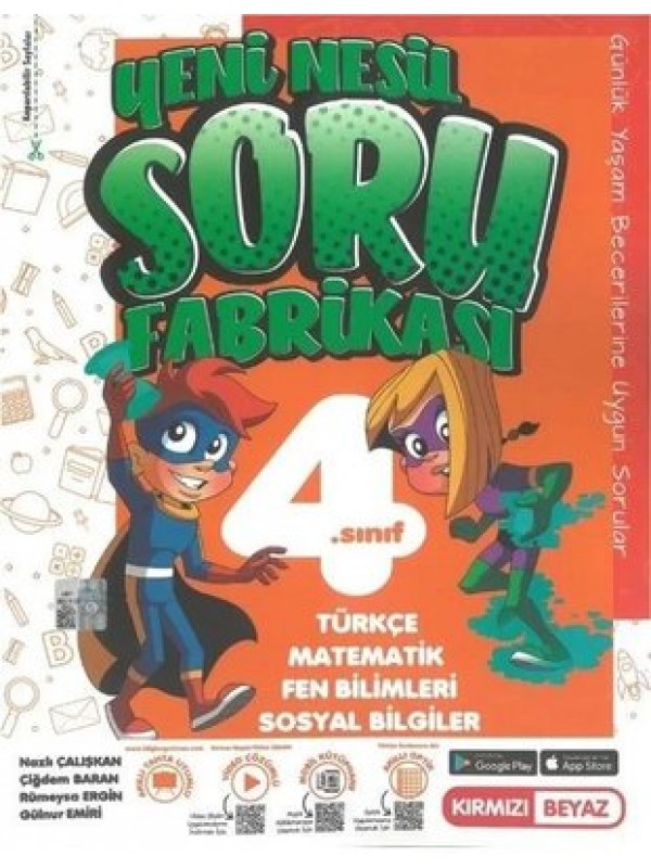 KIRMIZI BEYAZ YAYINLARI 4. SINIF EFSANE SORU FABRİKASI…