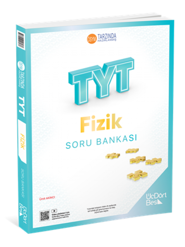 ÜÇDÖRT BEŞ YAYINLARI TYT FİZİK SORU BANKASI GÜNCEL BASKI…