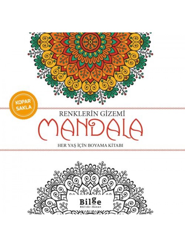 Renklerin Gizemi-Mandala -Her Yaş İçin Boyama Kitabı-…
