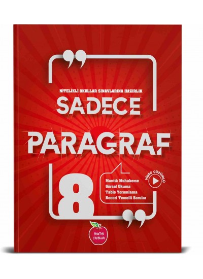  NEWTON YAYINLARI 8.SINIF SADECE PARAGRAF