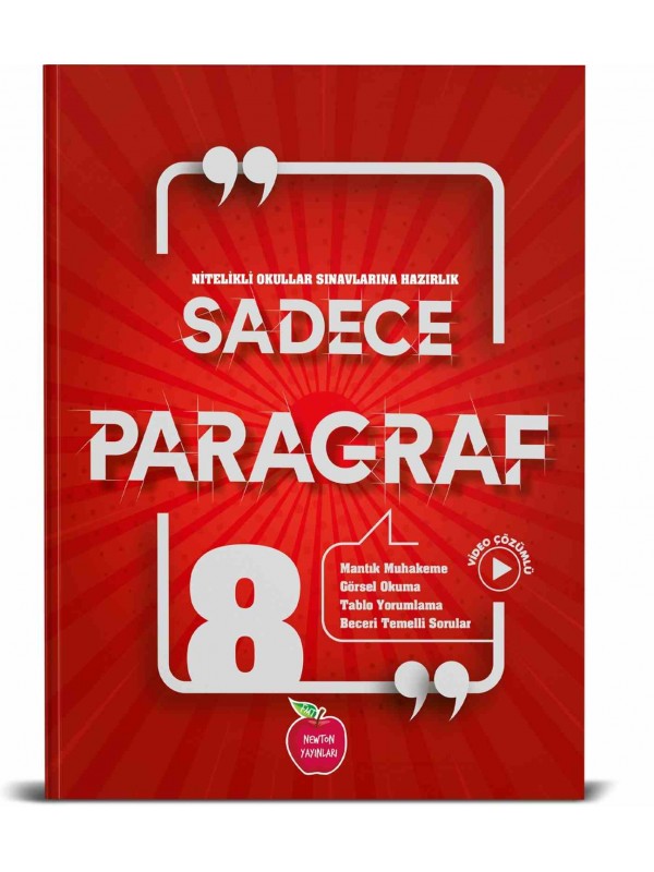  NEWTON YAYINLARI 8.SINIF SADECE PARAGRAF…