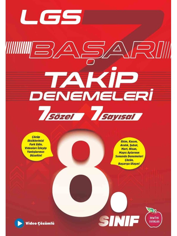  NEWTON YAYINLARI 8.SINIF LGS BAŞARI TAKİP DENEMELERİ…