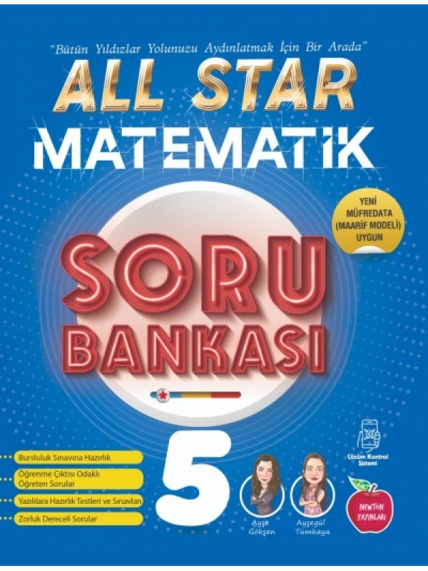NEWTON YAYINLARI 5.SINIF ALL STAR MATEMATİK SORU BANKASI…