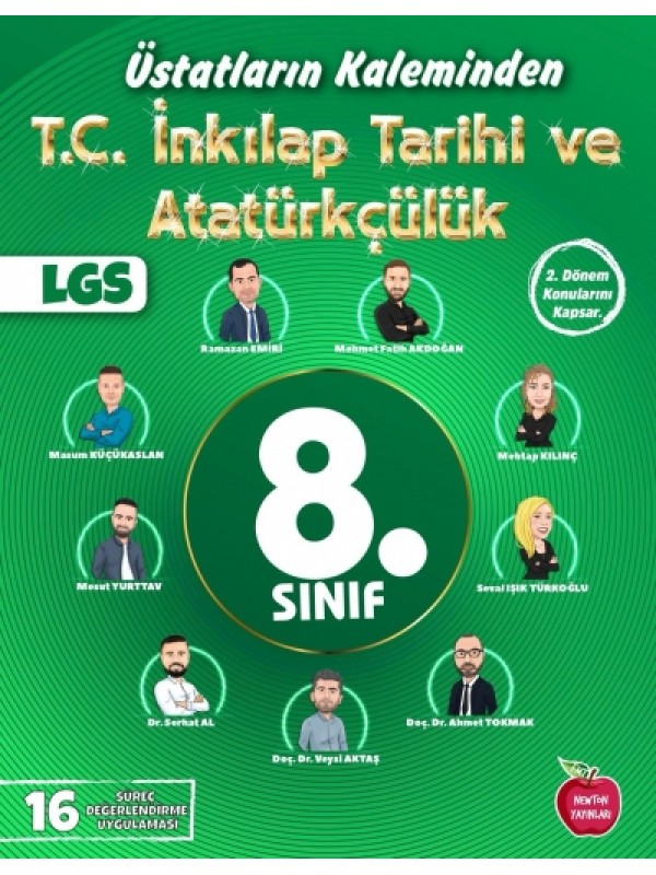 NEWTON YAYINLARI 8.SINIF ÜSTATLARIN KALEMİNDEN 2.DÖNEM 16 SÜREÇ D…